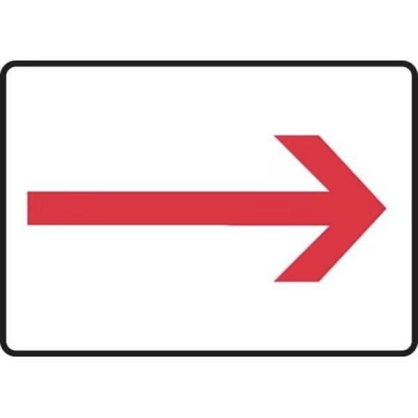 Accuform Dura-Plastic, 10 in x 14 in, Mounting Holes MEXT583XT - main